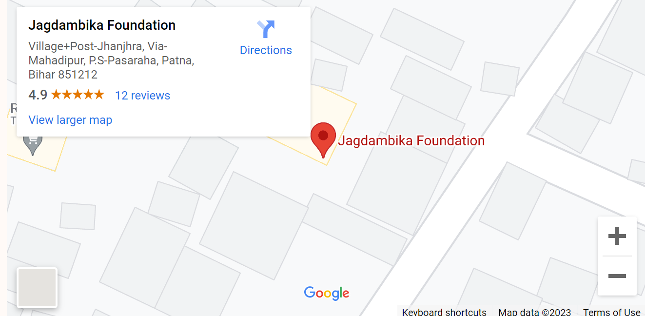 Jagdambika Foundation Address